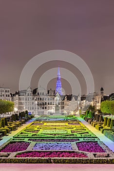 The Mount of the Arts in Brussels, Belgium.