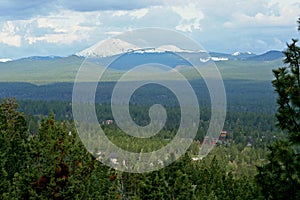 Mount Bachelor and Tumalo Mountain