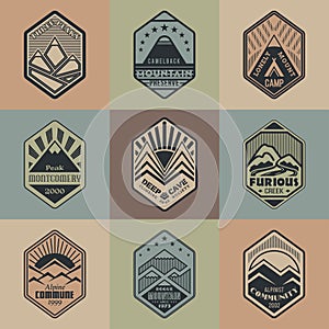 Mount badge set1color1