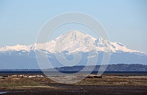 Mount Baker from Boundary Bay