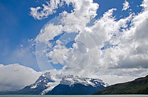 Mount Balmaceda and Glacier in Bernardo OHiggins National Park,