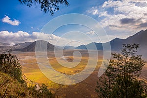 Mount Batok at Bromo Tengger Semeru National Park