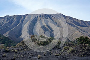 Mount Batok in the Bromo Tengger Semeru National Park area