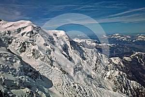Mount blanc massif