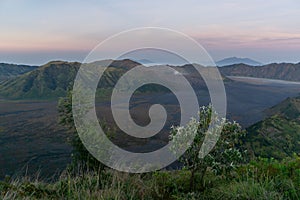 Mount Bromo located in Bromo Tengger Semeru National Park