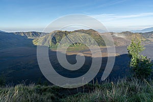 Mount Bromo located in Bromo Tengger Semeru National Park