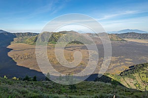 Mount Bromo located in Bromo Tengger Semeru National Park