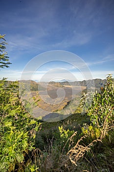 Mount Bromo located in Bromo Tengger Semeru National Park