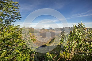 Mount Bromo located in Bromo Tengger Semeru National Park