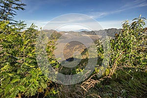 Mount Bromo located in Bromo Tengger Semeru National Park