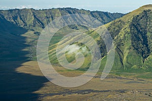 Mount Bromo located in Bromo Tengger Semeru National Park