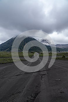 Mount Bromo Tengger Semeru located in Malang Lumajang Pasuruan Probolinggo East Java Indonesia