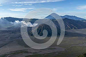 Mount Bromo Tengger Semeru located in Malang Lumajang Pasuruan Probolinggo East Java Indonesia