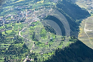 Mount Bromo Tengger Semeru located in Malang Lumajang Pasuruan Probolinggo East Java Indonesia