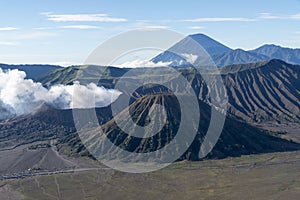 Mount Bromo Tengger Semeru located in Malang Lumajang Pasuruan Probolinggo East Java Indonesia