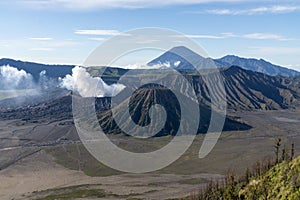 Mount Bromo Tengger Semeru located in Malang Lumajang Pasuruan Probolinggo East Java Indonesia