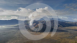 Mount Bromo Tengger Semeru located in Malang Lumajang Pasuruan Probolinggo East Java Indonesia