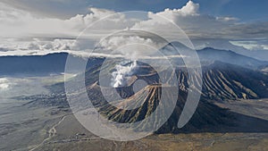 Mount Bromo Tengger Semeru located in Malang Lumajang Pasuruan Probolinggo East Java Indonesia