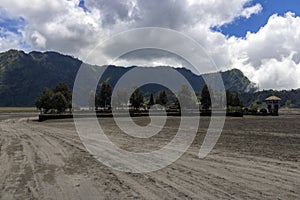Mount Bromo volcano eruption