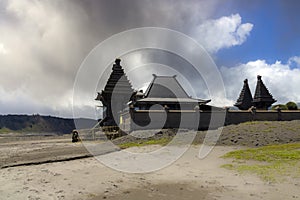 Mount Bromo volcano eruption