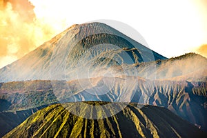 Mount Bromo volcano & x28;Gunung Bromo& x29;