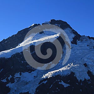 Mount Brunner and glacier