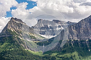 Mount Cannon is located in the Lewis Range, Glacier National Park in the U.S. state of Montana photo