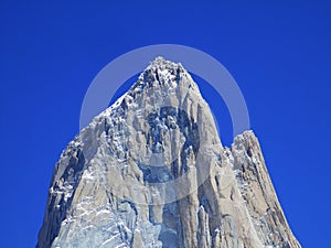 Mount Chalten or Fitz Roy Close-Up, Santa Cruz Argentina