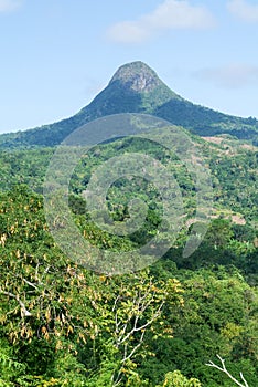 Mount Choungui on the island of Mayotte photo