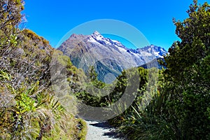 Mount Christina from Key Summit Track, Routeburn Track, New Zealand South Island