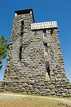 Mount Constitution Summit Building at Moran State Park in Washington State