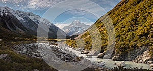 Mount. Cook in daytime