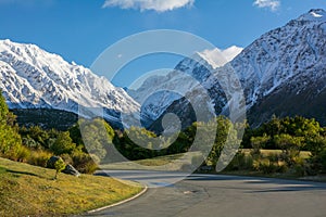 Mount Cook National Park View, New Zealand photo