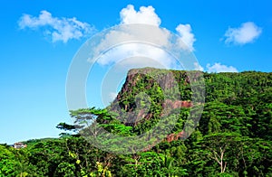 Mount Copolia, Island Mahe, Republic of Seychelles, Africa