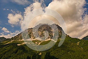 Mount Creta Grauzaria in North East Italy