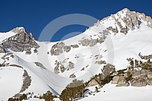Mount Dade and Hourglass Couloir photo