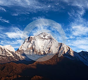 Mount Dhaulagiri, Nepal photo