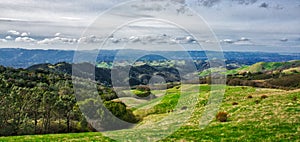 Mount Diablo view of valley