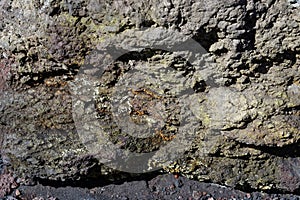 Mount Etna, one of the world`s most active volcanoes, in October, currently inactive