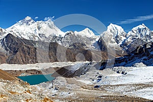 Mount Everest, Lhotse, Makalu and Gokyo Lake