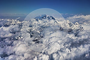 Mount Everest ï¼Œ Aerial photo from the south