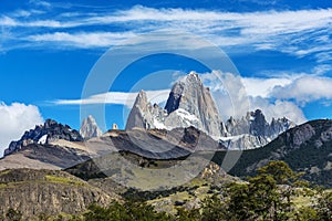 Mount Fitz Roy at Los Glaciares National Park