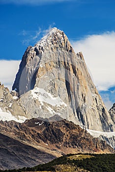 Mount Fitz Roy at Los Glaciares National Park