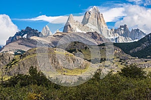 Mount Fitz Roy at Los Glaciares National Park photo