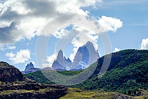 Mount Fitz Roy in Los Glaciares National Park, Argentinian Patagonia