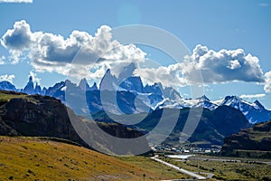 Mount Fitz Roy in Los Glaciares National Park, Argentinian Patagonia