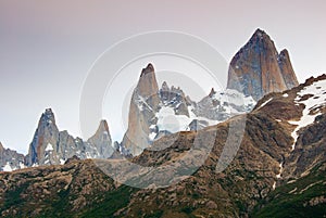 Mount Fitz Roy, Los Glaciares NP, Argentina photo