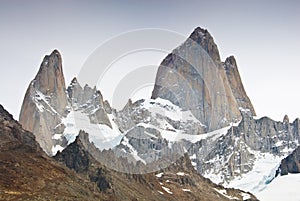Mount Fitz Roy, Los Glaciares NP, Argentina photo