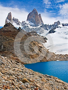 Mount Fitz Roy, Los Glaciares NP, Argentina photo