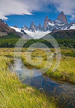 Mount Fitz Roy, Los Glaciares NP, Argentina photo